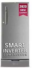 Lg 185 Litres 4 Star GL D199OPZY Direct Cool Smart Inverter Compressor Single Door Refrigerator