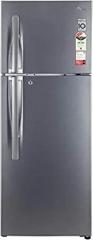 Lg 284 Litres 3 Star GL T302RDSX Smart Inverter Frost Free Double Door Refrigerator, Grey, Large