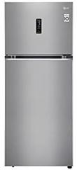 Lg 423 Litres 3 Star GL T422VPZX Frost Free Smart Inverter Wi Fi Double Door Refrigerator, Grey
