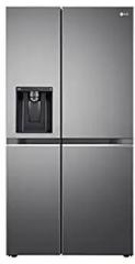 Lg 635 Litres GL L257CPZX Frost Free Inverter Wi Fi Side By Side Refrigerator