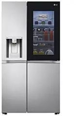 Lg 674 Litres GC X257CSES Frost Free Inverter Linear Compressor Wi Fi Side By Side Refrigerator