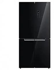 Midea 544 Litres Glass Door Finish Frost Side By Side Refrigerator