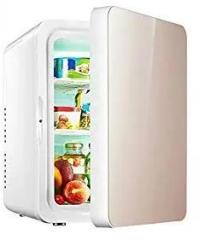 Mini 10 Litres Fridge, EU Portable Cooler Warmer, Small Refrigerator With 3 Layers Large Capacity, Freon Free & Eco Friendly Perfect For Homes, Offices, Car, Dorm