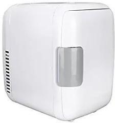 Mini 4 Litres Refrigerator, Mini Refrigerator Heating Car Refrigerator Dual Using White Single Type Car Refrigerator For Car For Home For Office