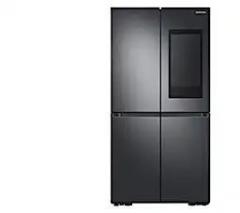 Samsung 865 Litres Black Caviar 4 Door Flex French Door BESPOKE Family HubTM Refrigerator RF87A9770SG