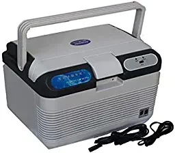 Shubham 12 Litres 12V & 48V Portable Car Thermoelectric Cooler/Warmer Electric Fridge Travel Refrigerator