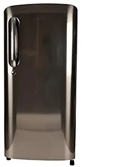 Sinfin 200 Litres Brown Energy Saving Direct Cool Single Door Refrigerator Metallic Body