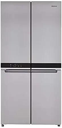 Whirlpool 677 Litres WS QUATRO 677 SATURN STEEL Inverter Frost Free Multi Door Refrigerator