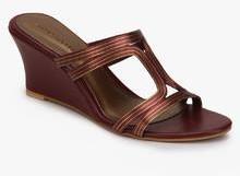 Addons Maroon Sandals women