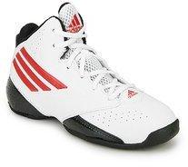 Adidas 3 Series 2014 White Basketball Shoes boys