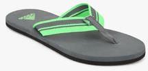 Adidas Adze Green Flip Flops men