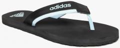Adidas Black TOESIDE Solid Thong Flip Flops men