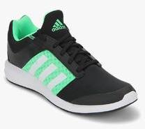 Adidas C Flex Black Running Shoes boys