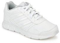 Adidas Hyperfast Syn White Running Shoes boys