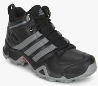 Adidas Iron Trek Leather Black Outdoor Shoes men