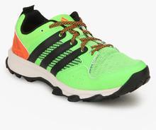 Adidas Kanadia 7 Tr K Green Running Shoes boys