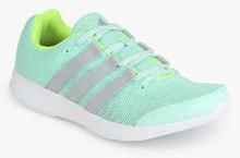 Adidas Lite Runner Green Running Shoes women