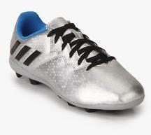 Adidas Messi 16.4 Fxg J Silver Football Shoes boys
