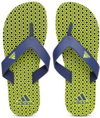 Adidas Navy Blue Solid Thong Flip Flops men