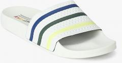 Adidas Originals Adilette Pride White Flip Flops men