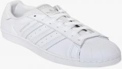 Adidas Originals White Superstar Leather Sneakers women