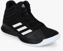 Adidas Pro Spark 2018 Black Basketball Shoes boys