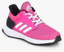 Adidas Rapidarun Pink Running Shoes boys
