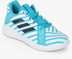 Adidas Rapidaturf Messi K Aqua Blue Training Shoes boys