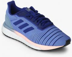 Adidas Solar Drive Blue Running Shoes women