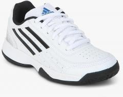 Adidas Sonic Attack K White Tennis Shoes boys