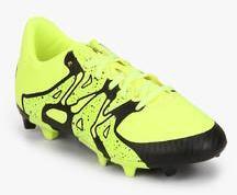Adidas X 15.3 Fg/Ag J Green Football Shoes boys
