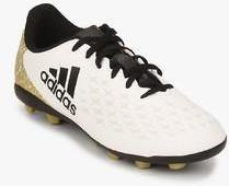 Adidas X 16.4 Fxg White Football Shoes boys
