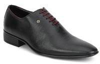 Alberto Torresi Black Oxford Formal Shoes men