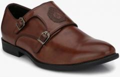Alberto Torresi Brown Monk Formal Shoes men