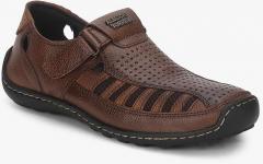Alberto Torresi Brown Shoe Style Sandals men
