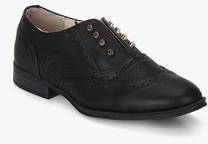 Alcott Black Oxford Brogue Lifestyle Shoes women