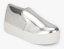 Aldo Casan Silver Casual Sneakers women