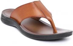 Arrow Brown Leather Comfort Sandals men