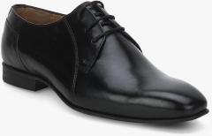 Arrow Mill Black Derby Formal Shoes men
