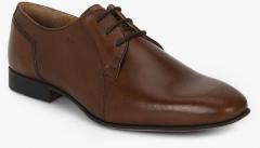 Arrow Mill Brown Derby Formal Shoes men