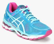 Asics Gel Kayano 22 Blue Running Shoes women