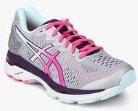 Asics Gel Kayano 23 Grey Running Shoes women