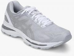 Asics Gel Nimbus 19 Grey Running Shoes men