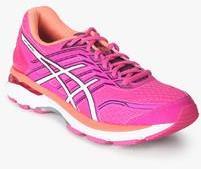 Asics Gt 2000 5 Pink Running Shoes men
