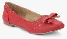 Bata Alba Red Belly Shoes women