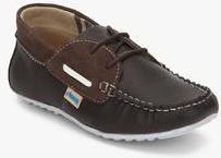 Beanz Brown Loafers boys