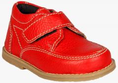 Beanz Red Mid Top Sneakers boys