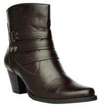 Bruno Manetti Ankle Length Coffee Boots women