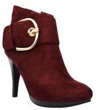 Bruno Manetti Ankle Length Maroon Boots women
