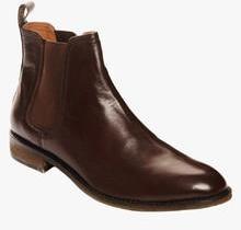 Bruno Manetti Brown Mid Ankle Boots men